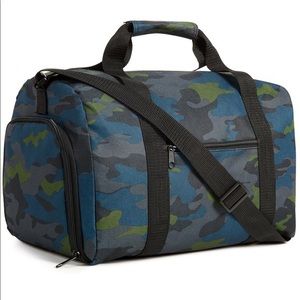 NWT Macy’s Small Camo Duffel Bag